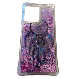 Dreamcatcher Purple Glitter Sparkle Cell Phone Case Cover Fashionable Protective